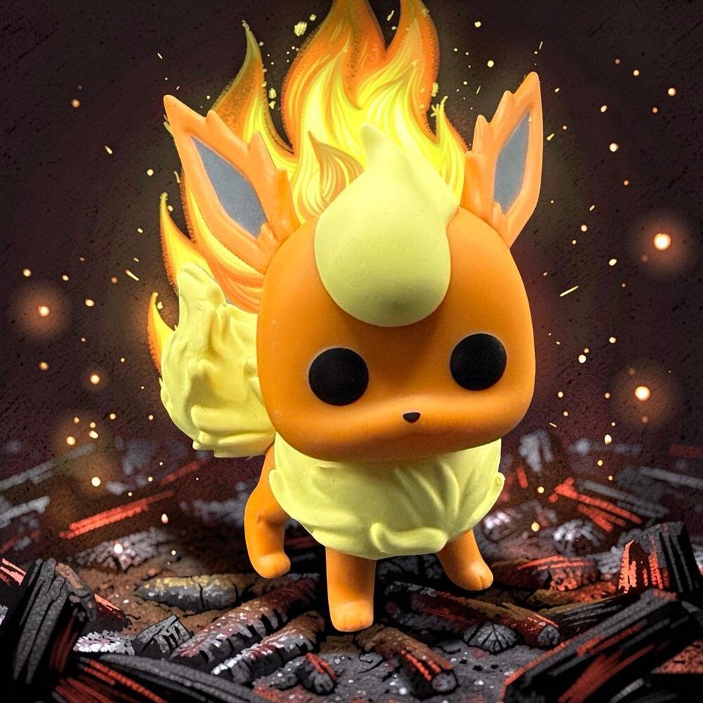 Funko POP! Games Pokemon Flareon #629 Vinyl Figure A61